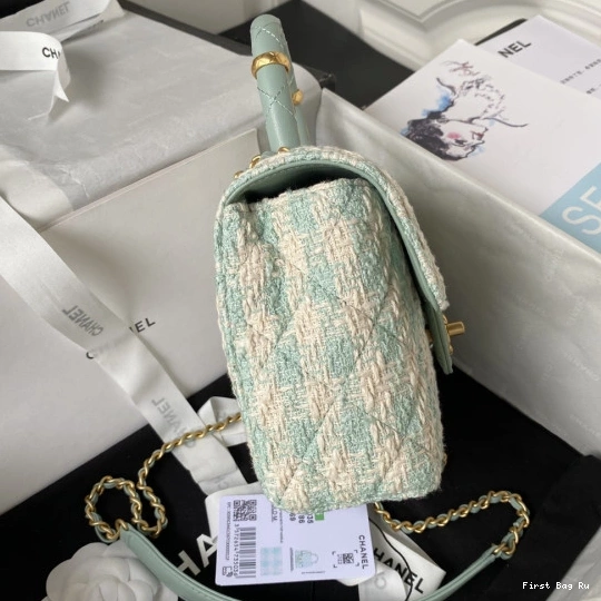 Firstbag Ru TOP HANDLE WITH CHANEL BAG FLAP 0803